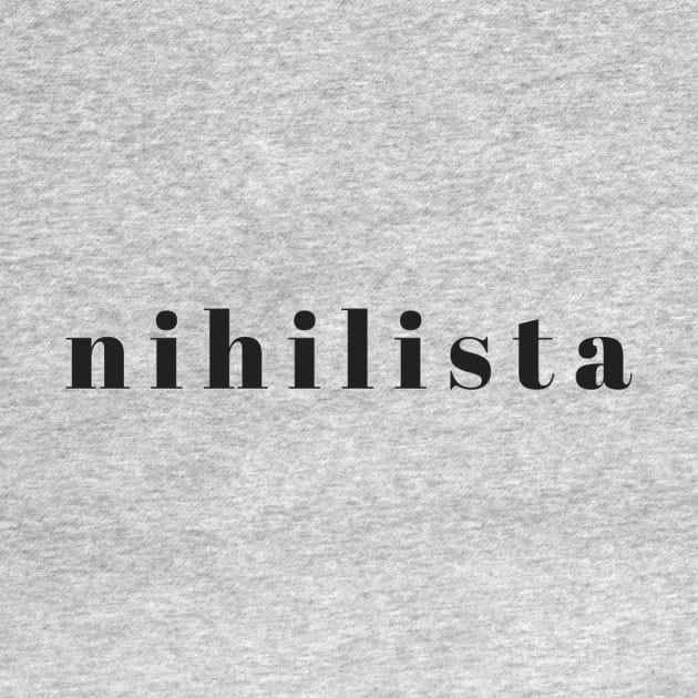 Nihilista by caroglemus